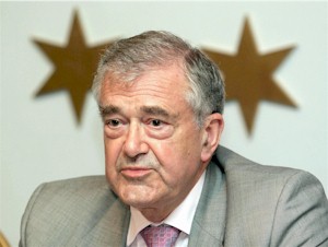 Secretarul general al Consiliului Europei, Terry Davis. 