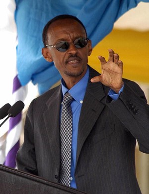 Presedintele Rwandei Paul Kagame 