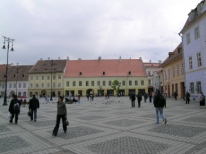 Sibiu, Piata Mare. 