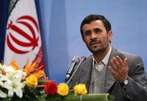 Presedintele iranian, Mahmoud Ahmadinejad. 