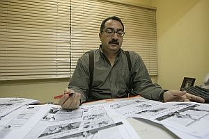 Ibrahim Eissa, editor al ziarului egiptean Al-Dustur. 