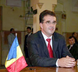 Preşedintele Consiliului Judeţean Vrancea, Marian Oprişan. 