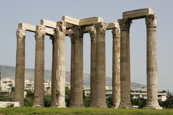 Templul lui Zeus in Atena. 
