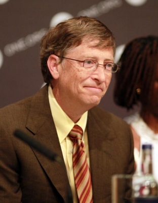 Fondatorul companiei Microsoft, Bill Gates.