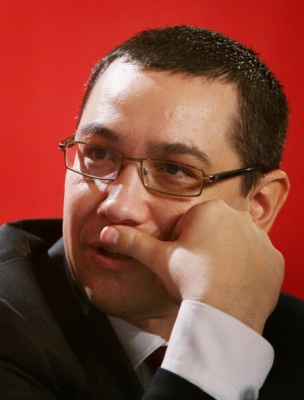 Preşedintele Partidului Social Democrat, Victor Ponta. 