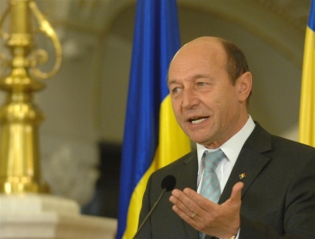 Presedintele Traian Basescu.