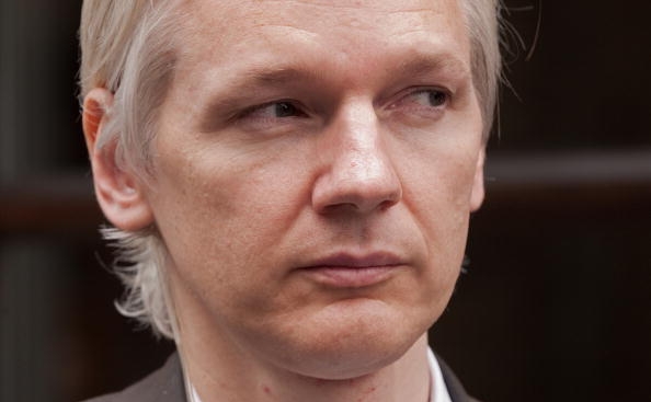 Fondatorul australian al website-ului WikiLeaks, Julian Assange. 