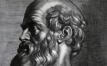 Hipocrate este cunoscut ca tatal medicinei occidentale. (Gravura de Peter Paul Rubens, 1638 - multumita Librariei Nationale de Medicina.)