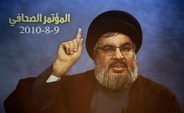 Hassan Nasrallah, liderul grupării Hezbollah. 