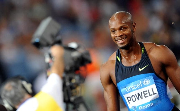 Atletul jamaican, Asafa Powell. 
