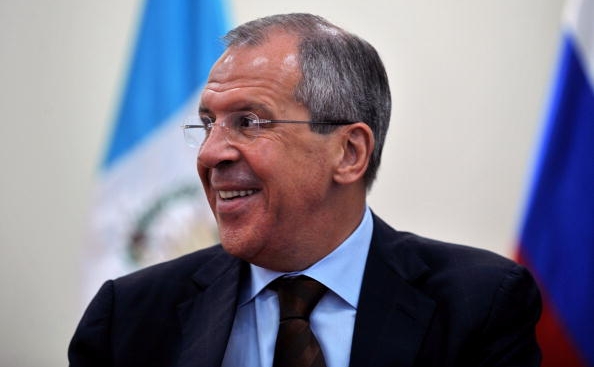 Ministrul rus de Externe, Serghei Lavrov. (JOHAN ORDONEZ / AFP / Getty Images)