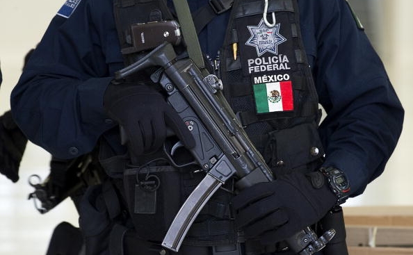 Poliţia federală care luptă împotriva cartelurilor de droguri mexicane