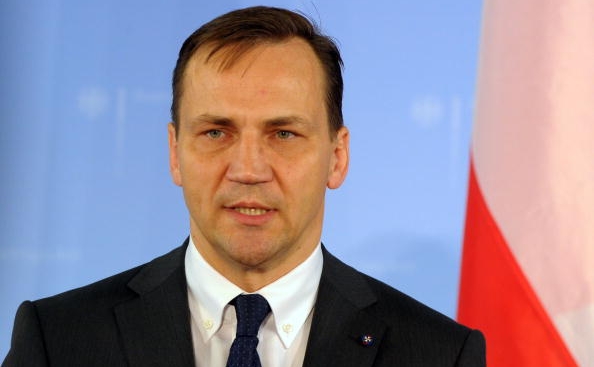 Fostul ministru polonez de externe, Radoslaw Sikorski.