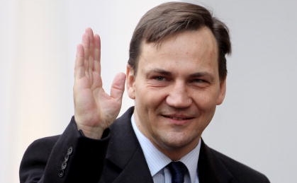 Ministrul afacerilor externe al Republicii Polone, Radoslaw Sikorski. (Oli Scarff / Getty Images)