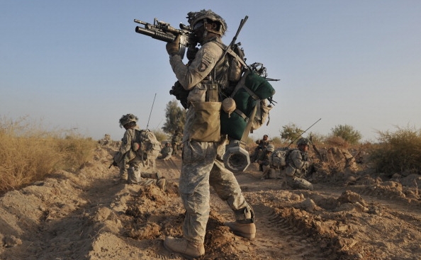 Soldati din Afganistan.