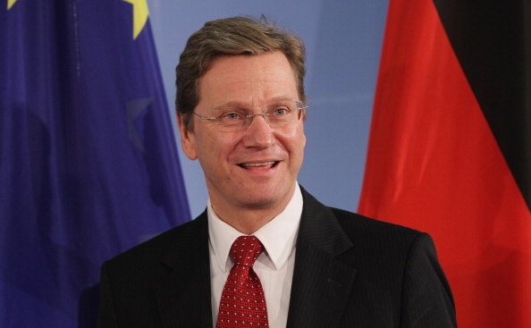 Vicecancelarul si ministrul german de externe, Guido Westerwelle