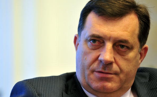 Preşedintele Republicii Srpska, Milorad Dodik. (ELVIS BARUKCIC / AFP / Getty Images)
