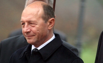 Preşedintele român Traian Băsescu.