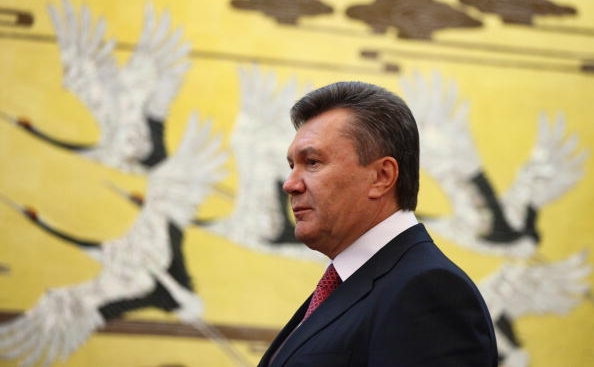 Preşedintele ucrainean, Viktor Ianukovici.