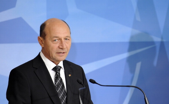 Preşedintele Traian Băsescu. (JOHN THYS / AFP / Getty Images)