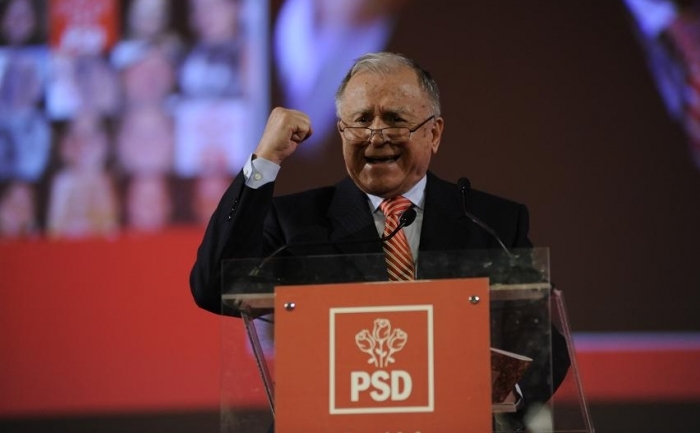 Preşedintele de onoare al PSD, Ion Iliescu.
