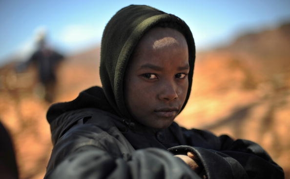 Copil african. (Roberto Schmidt / AFP / Getty Images)