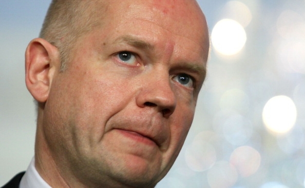 Ministrul britanic de externe, William Hague (Alex Wong / Getty Images)