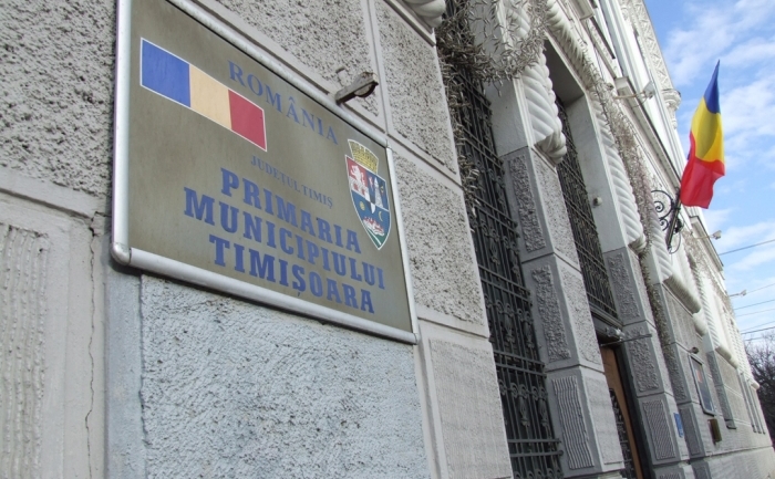 Sediul primariei Timisoara. 