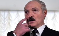 "Ultimul dictator al Europei", Alexander Lukashenko, la conferinta de presa de duminica 19 decembrie 2010. (VIKTOR DRACHEV / AFP / Getty Images)