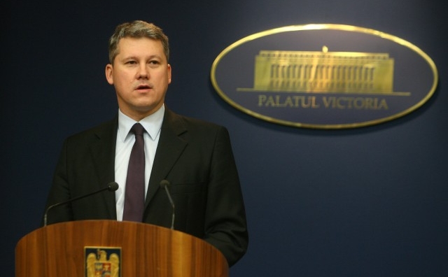 Cătălin Predoiu, ministrul Justiţiei. 