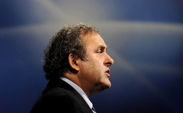 Preşedintele UEFA Michel Platini