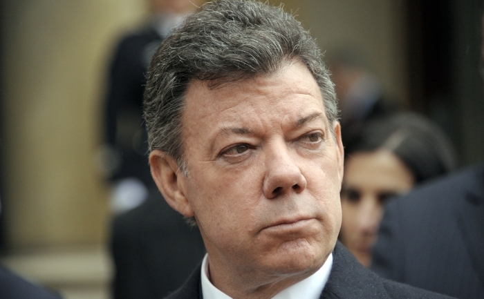 Presedintele columbian Juan Manuel Santos.
