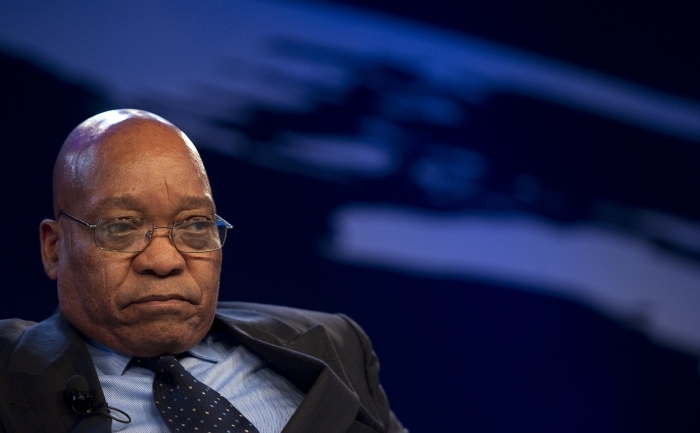 Jacob Zuma, preşedintele Africii de Sud.
