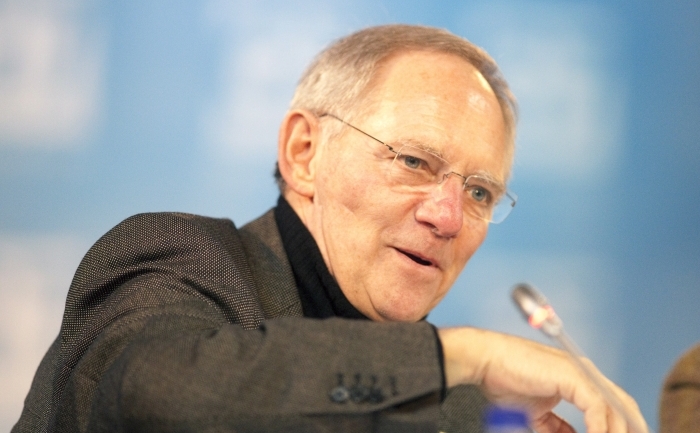 Ministrul german al finanţelor, Wolfgang Schauble.