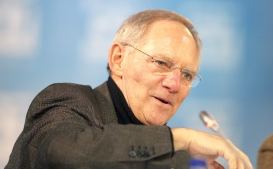 Ministrul german al finanţelor, Wolfgang Schauble. (GEOFF ROBINS / AFP / Getty Images)