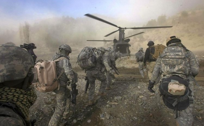 Soldati americani in Pakistan. (David Furst / AFP / Getty Images)