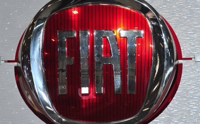 Logo-ul firmei FIAT.