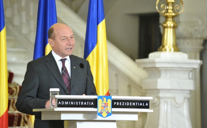 Preşedintele Romaniei Traian Băsescu. (Sorin Lupsa / Administra&#355;ia preziden&#355;ial&#259;)