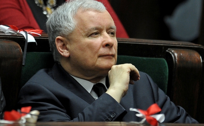 Jaroslaw Kaczynski, presedintele Poloniei. (JANEK SKARZYNSKI / AFP / Getty Images)