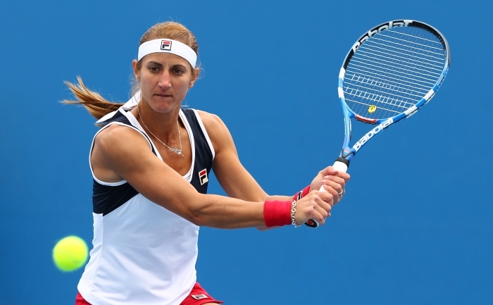 Jucătoarea română de tenis Edina Gallovits. (Clive Brunskill / Getty Images)