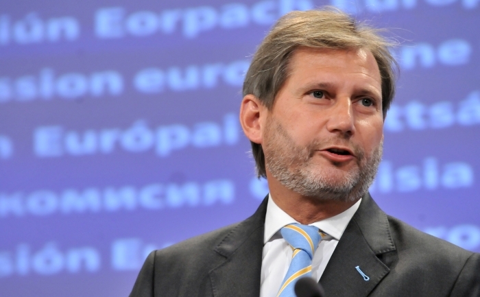 Comisarul european pentru politici regionale Johannes Hahn.