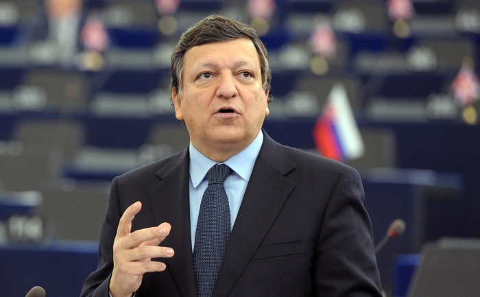 Presedintele Comisiei Europene Jose Manuel Barroso. (FREDERICK FLORIN / AFP / Getty Images)