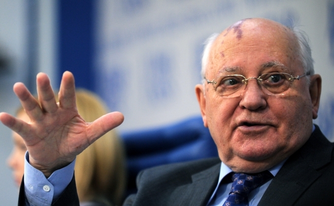 Fostul preşedinte sovietic Mihail Gorbaciov.