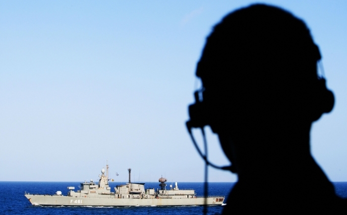 Forţa europeană EUNAVFOR monitorizează zonele bantuite de pirati din nordul Africii. (ROBIN UTRECHT / AFP / Getty Images)