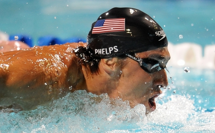 Înotătorul american Michael Phelps.
