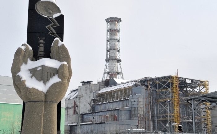 Un memorial pentru victimele dezastrelor nucleare din 26 aprilie 1986 de la Cernobal, Ukraina