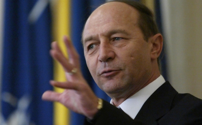 Preşedintele Traian Băsescu (DANIEL MIHAILESCU / AFP / Getty Images)