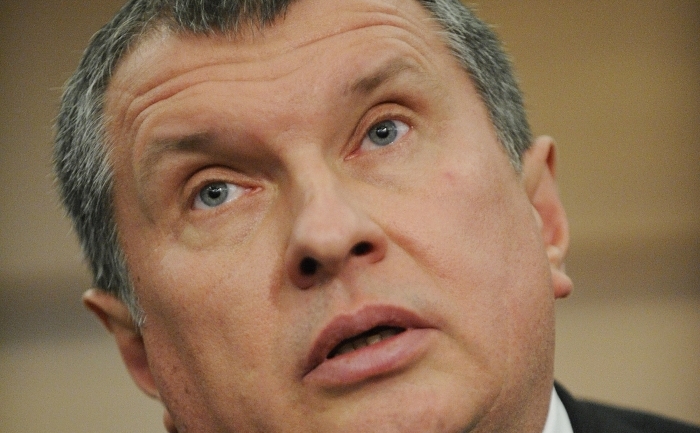 Vicepremierul rus Igor Secin. (JOHN THYS / AFP / Getty Images)