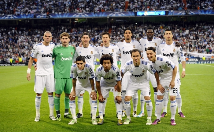 Echipa spaniolă de fotbal Real Madrid. (PIERRE-PHILIPPE MARCOU / AFP / Getty Images)