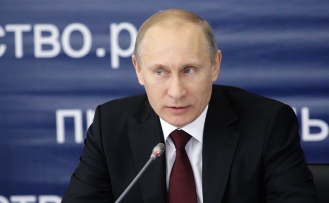 Premierul rus, Vladimir Putin (ALEXEY NIKOLSKY / AFP / Getty Images)